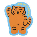 MUZIK TIGER 無業老虎 造型大貼紙 (動作款)_1