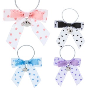 三麗鷗 兒童蝴蝶結歐根紗髮束 (點點款) Kitty 美樂蒂 酷洛米