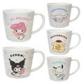 Sanrio 三麗鷗 陶瓷馬克杯 280ml (角色款) 美樂蒂 酷洛米 布丁狗 大耳狗
