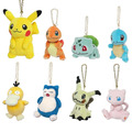 寶可夢 絨布玩偶吊飾 (角色款) 小火龍 傑尼龜 妙蛙種子