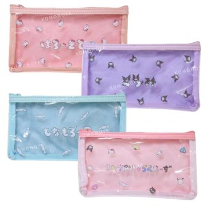 Sanrio 三麗鷗 PVC扁平拉鍊筆袋 (角色文字款) Kitty 酷洛米 大耳狗