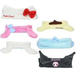 Sanrio 三麗鷗 造型絨毛吸水髮帶 (耳朵款) Kitty 酷洛米 大耳狗