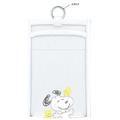 史努比 透明手機包附扣環 (閉眼款)_2