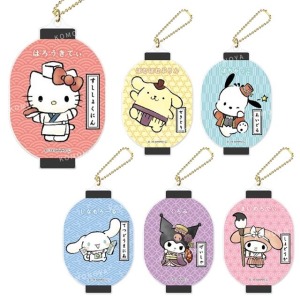 Sanrio 三麗鷗 壓克力造型化妝鏡吊飾 (燈籠款) Kitty 美樂蒂 酷洛米