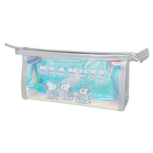 史努比 透明極光筆袋 (朋友款)