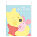 小熊維尼 角色圖案便條本 (小豬抱抱款)