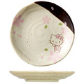 Hello Kitty 美濃燒 陶瓷小皿 CHMD1 SKATER (棕櫻花款)_2