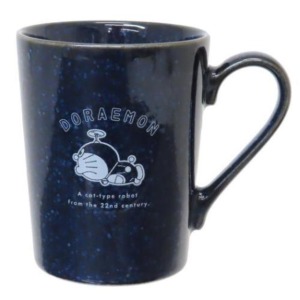 哆啦A夢 陶瓷馬克杯 250ml 金正陶器 (藍竹蜻蜓款)