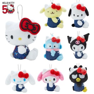 三麗鷗 絨毛玩偶吊飾 (Kitty歡慶50週年系列) Kitty 大耳狗 酷洛米