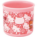 SKATER Hello Kitty 兒童單耳塑膠杯 200ml Ag+ (粉滿版坐姿款)_2