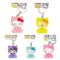 Sanrio 三麗鷗 公仔鑰匙圈 (貓咪款) Kitty 美樂蒂 酷洛米 布丁狗 大耳狗