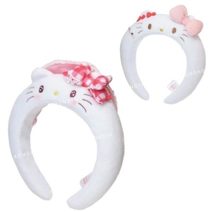 Hello Kitty 絨毛造型髮箍髮箍 (50週年系列)