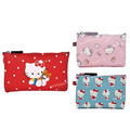 HelloKitty 矽膠扁平化妝包 (角色款)