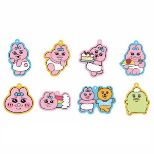 可哀想に 內褲兔 橡膠鑰匙圈 全套8入盲盒 (角色款)