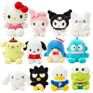 Sanrio 三麗鷗 絨毛玩偶娃娃 XS (經典款) Kitty 酷洛米 帕恰狗 花丸