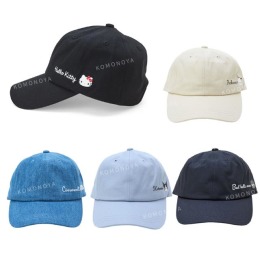 Sanrio 三麗鷗 棉質鴨舌帽 56-58cm (姓名大頭款) Kitty 帕恰狗 酷洛米