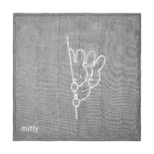 Miffy 米飛兔 棉質抹布3入組 (灰偷看款)