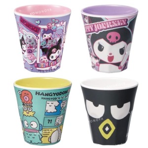 Sanrio 三麗鷗 無把美耐皿水杯 (角色款) 酷洛米 酷企鵝 人魚漢頓