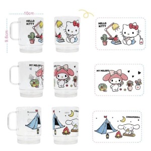 Sanrio 三麗鷗 單耳壓克力水杯 (角色款) Kitty 美樂蒂 大耳狗