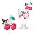 三麗鷗 壓克力造型攪拌棒 (夏日水果 炎夏企劃) Kitty 大耳狗 酷洛米_4