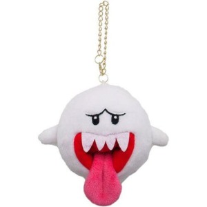 超級瑪利歐 害羞幽靈 絨毛玩偶吊飾 (經典款)