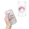 Sanrio 三麗鷗 造型玻璃杯 360ml (罐頭造型) 美樂蒂 酷洛米_2