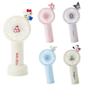 三麗鷗 USB造型手持電風扇 (角色款) Kitty 大耳狗 酷洛米