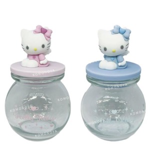 Hello Kitty 造型樹脂糖果收納罐 (Y2K天使款)