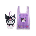 Sanrio 三麗鷗 絨布玩偶環保購物袋 (復古千鳥格) Kitty 美樂蒂 酷洛米 大耳狗_2