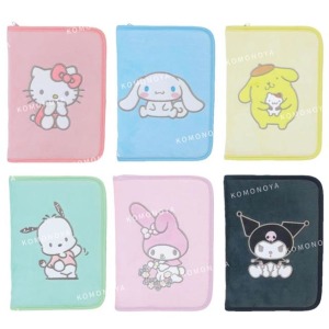 Sanrio 三麗鷗 多功能追星收納包 (刺繡坐姿 偶像應援) Kitty 美樂蒂 酷洛米 大耳狗