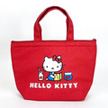 Hello Kitty 尼龍手提保冷便當袋 (復古系列)