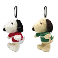 Snoopy 史努比 絨布玩偶環保購物袋 (穿衣款)