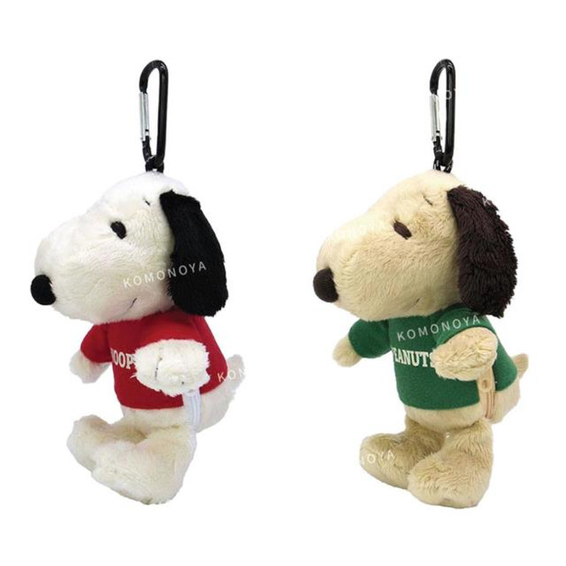 Snoopy 史努比 絨布玩偶環保購物袋 (穿衣款)