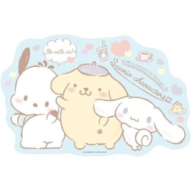 Sanrio 三麗鷗 大集合野餐墊附提袋 (回眸款)