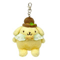 Sanrio 三麗鷗 布丁狗 絨毛玩偶吊飾 (紳士帽款)