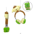 Sanrio 三麗鷗 玩偶裝扮吊飾 (耳機款) Kitty 布丁狗 酷洛米 帕恰狗_4
