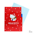 Sanrio 三麗鷗 Hello Kitty A5 三層分類資料夾 (Kitty50週年經典)_2