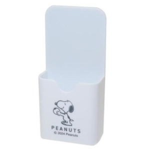 史努比 塑膠磁吸小物收納盒 S (白拿番茄款)