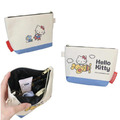 Sanrio 三麗鷗 Hello Kitty 棉質船型收納包 (50週年 復古系列)_2