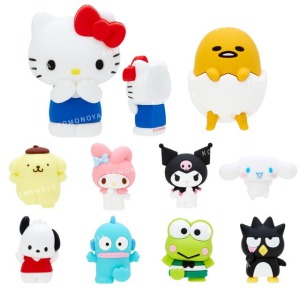 Sanrio 三麗鷗 樹脂立體造型磁鐵 Kitty 布丁狗 酷洛米 大耳狗