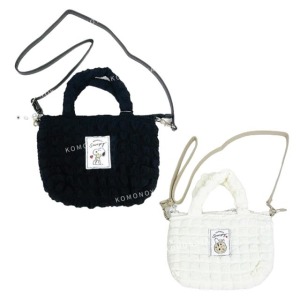 史努比 爆米花布質手提肩背兩用包 (標籤款)