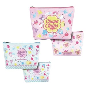 Sanrio 三麗鷗 船型皮革小物收納包 (ChupaChups 加倍佳2.0)