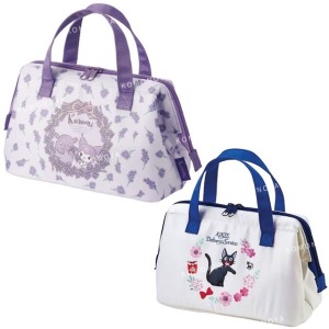 SKATER 梯形保冷便當袋(大) KGA1 (花圈款) 酷洛米 魔女宅急便