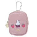 Miffy 米飛兔 亮皮小物收納包 (草莓款)