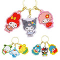 Sanrio 三麗鷗 壓克力三連鑰匙圈 (光陰的故事) 酷洛米 布丁狗 人魚漢頓