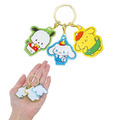 Sanrio 三麗鷗 壓克力三連鑰匙圈 (光陰的故事) 酷洛米 布丁狗 人魚漢頓_2