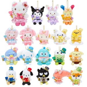 Sanrio 三麗鷗 絨毛玩偶吊飾 (魔法少女 角色大賞) Kitty 大耳狗 帕恰狗