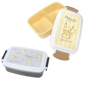 寶可夢 皮卡丘 方形雙扣便當盒 500ml