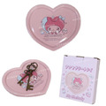 Sanrio 三麗鷗 陶瓷愛心飾品盤 (水汪汪款) 酷洛米 美樂蒂_1