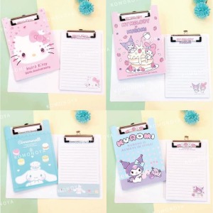 Sanrio 三麗鷗 夾板便條紙 Kitty 美樂蒂 酷洛米 大耳狗